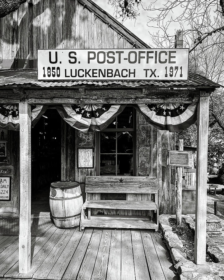 Luckenbach, TX Photograph by Adam Reinhart