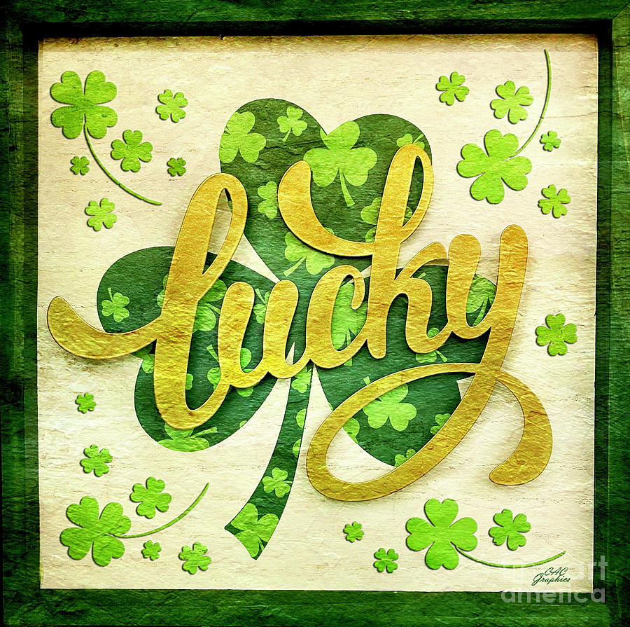 Lucky Digital Art by CAC Graphics