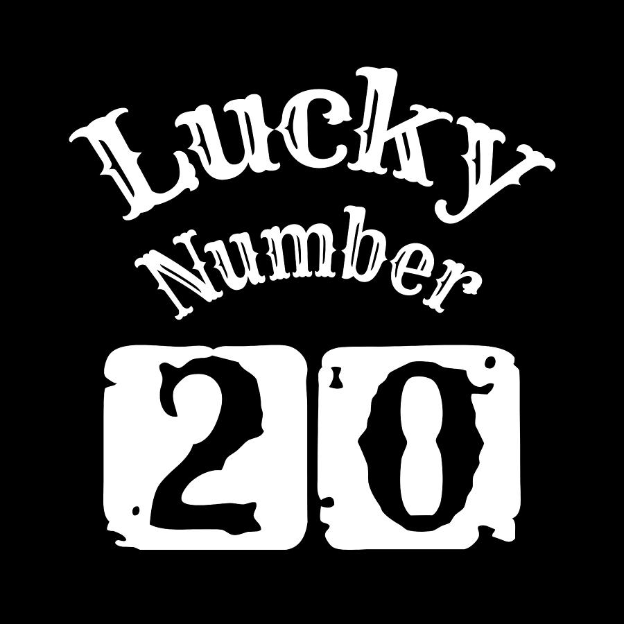 Lucky Number 20 by Flo Karp