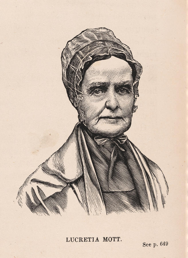 Lucretia Mott Drawing by Artist - Fine Art America