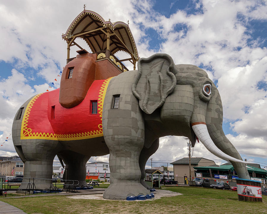 Lucy the Elephant on the New Jersey Shore Photograph by Marianne Campolongo