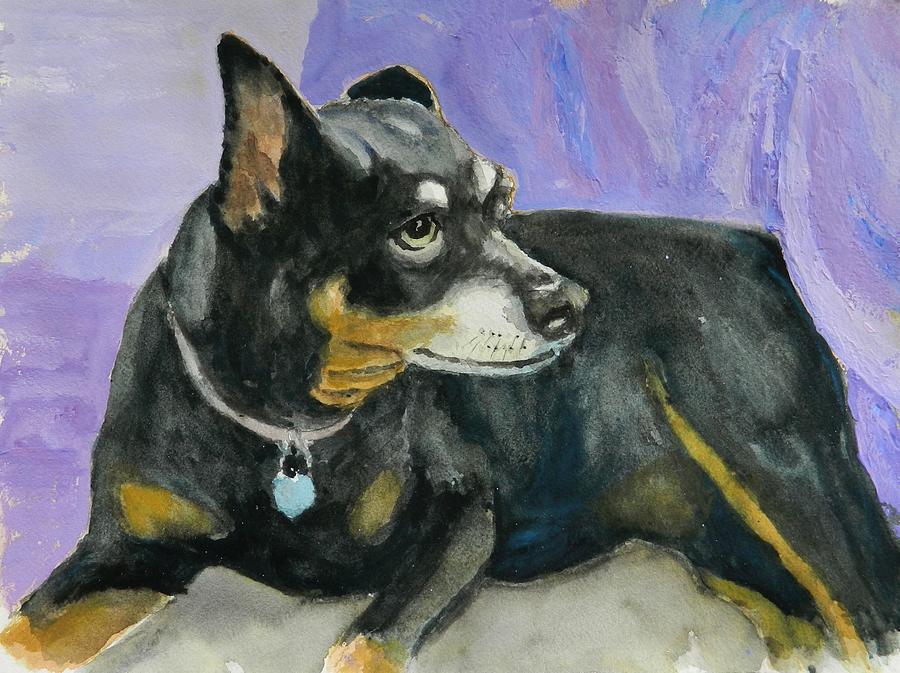 Lucy Painting by William Reed