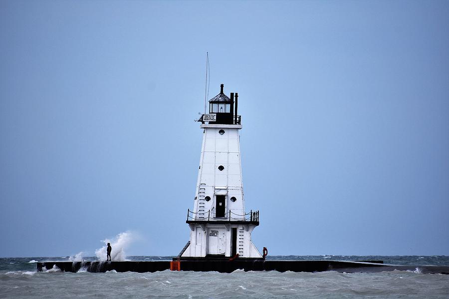 Ludington Lighthouse Photograph by Cody Peterson - Fine Art America