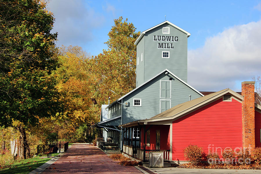 Ludwig Mill Grand Rapids Ohio 7419 Photograph by Jack Schultz