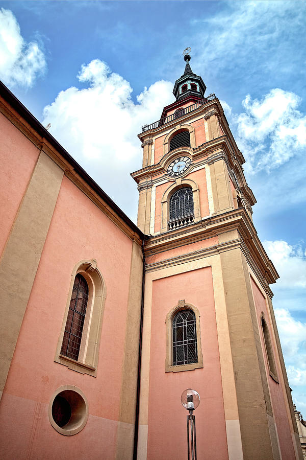 Architecture Photograph - Ludwigsburg Stadtkirche by Marcia Colelli