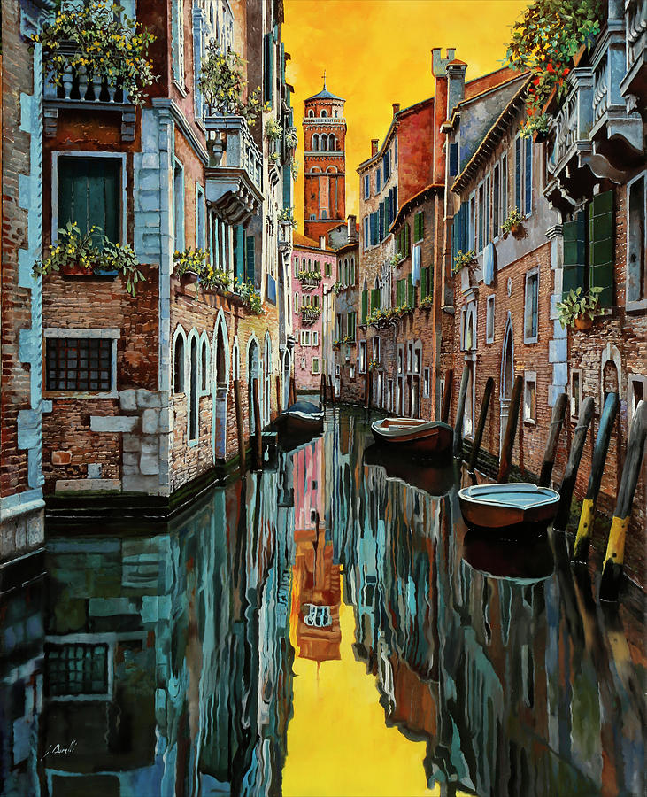 Luglio Caldo A Venezia Painting