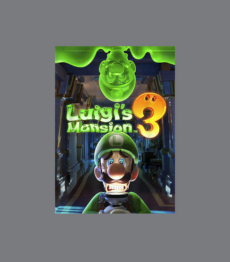 Luigis Mansion 3 Luigi Poster Digital Art by Jan Carra | Fine Art America