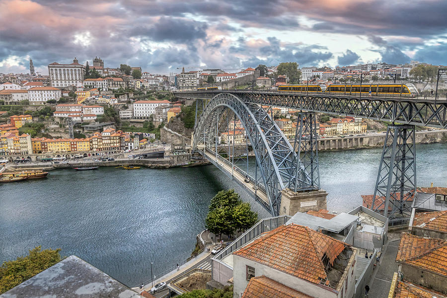 Luis I bridge, Porto  Photograph by Micah Offman