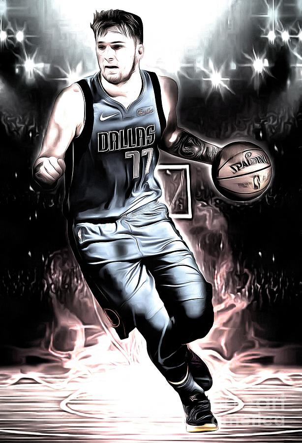 Luka Doncic Digital Art by Drazen Kirchmayer - Fine Art America