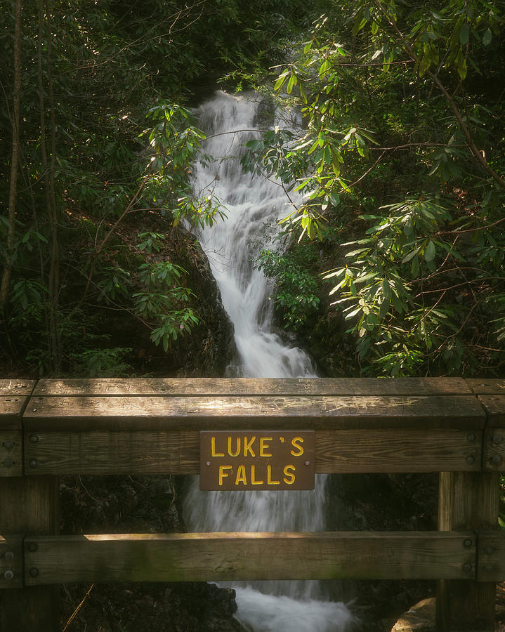 Lukes Falls - Lehigh Gorge Trail Photograph by Jason Fink
