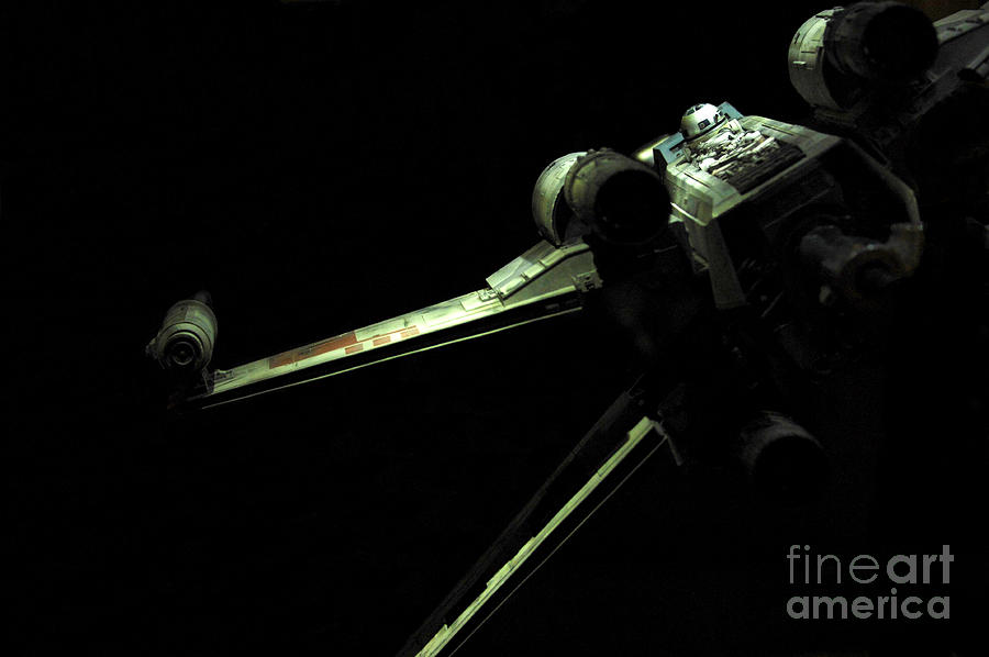 Star Wars Photograph - Lukes X-Wing 2 by Micah May