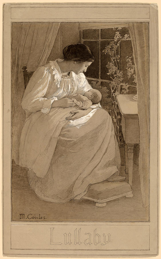 Lullaby Drawing by Maude Alice Cowles Fine Art America