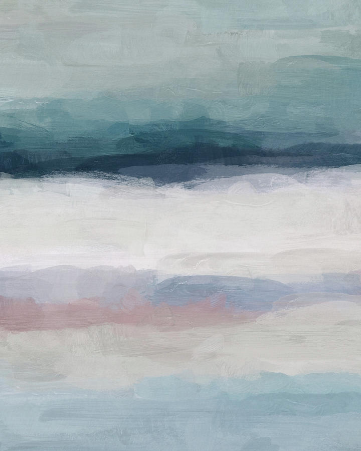 Lullaby Waves III Painting by Rachel Elise