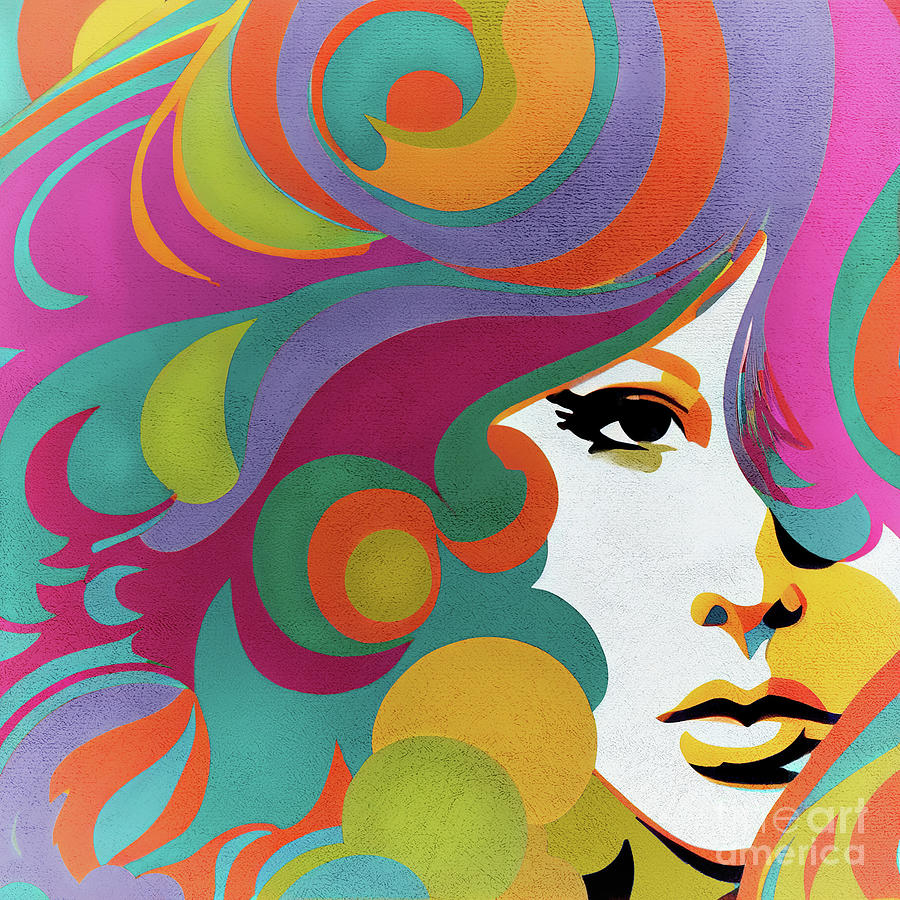 1970s Painting - Lulu by Mindy Sommers