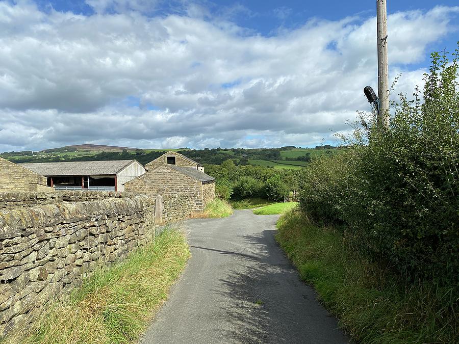 Lumb Gill Lane in Addingham, UK Photograph by Derek Oldfield - Fine Art ...