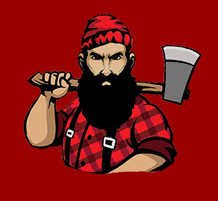 Lumberjack Digital Art by Laura Connaghan - Pixels