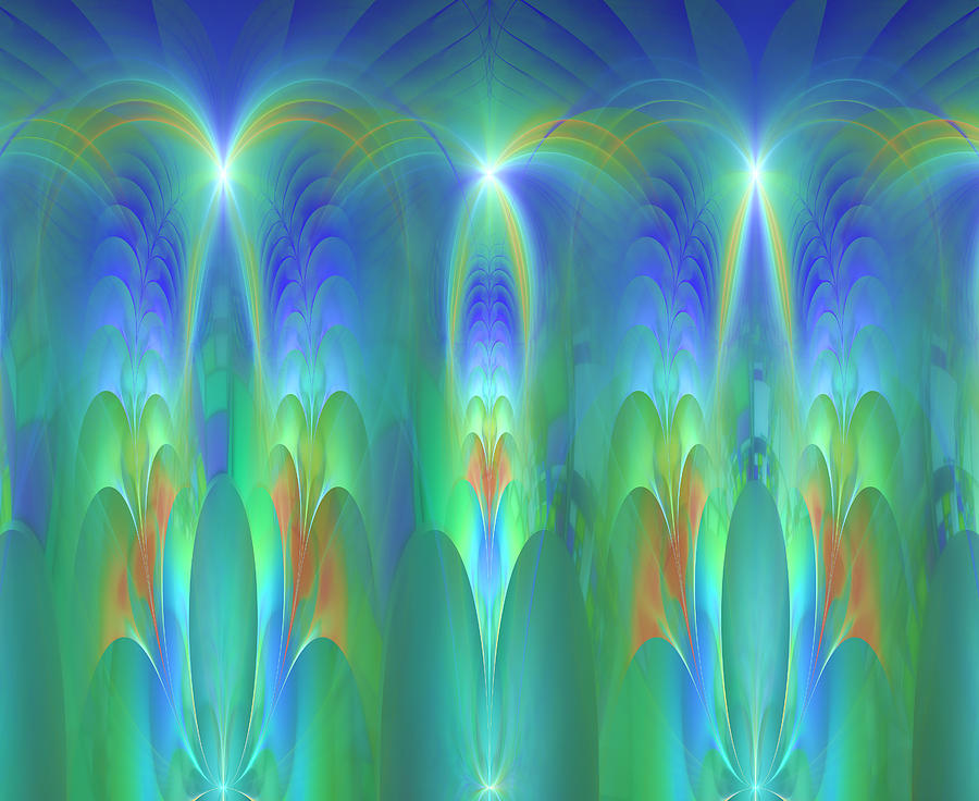 Circle of Light and Laughter Digital Art by Mary Ann Benoit