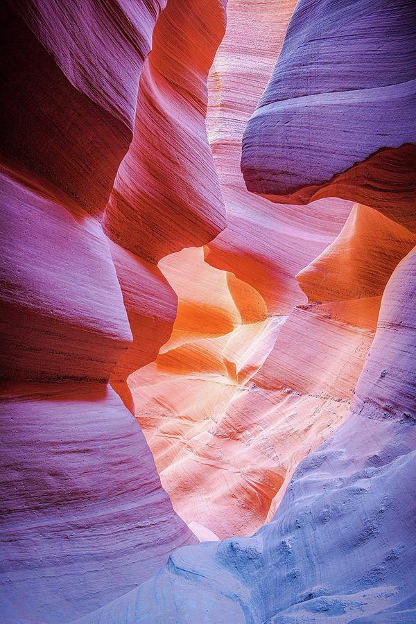 Antelope Canyon Photograph - Luminous by Marla Brown