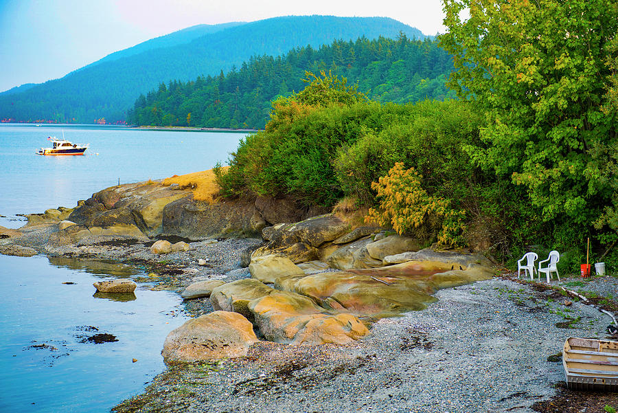 Lummi Island Inlet Photograph by Doug LaRue - Fine Art America