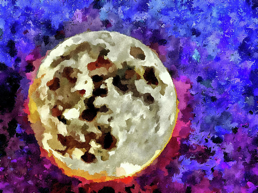 Luna Mixed Media by Christopher Reed