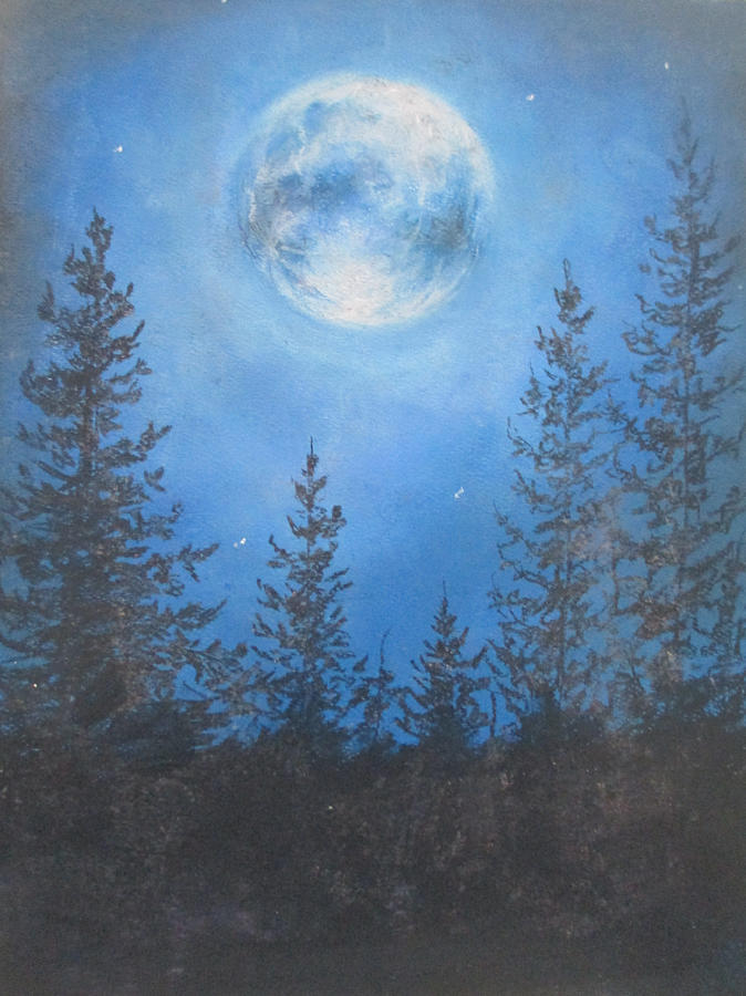 Lunar Devotions Pastel by Jen Shearer
