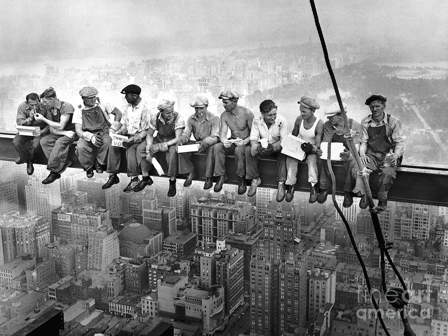 Lunch Atop a Skyscraper by Charles Clyde Ebbets 20230506 Photograph by Charles Clyde Ebbets