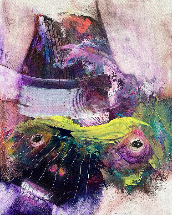 Lunch Meat Painting by Rodney Frederickson Lunch Meat Painting by Rodney Frederickson