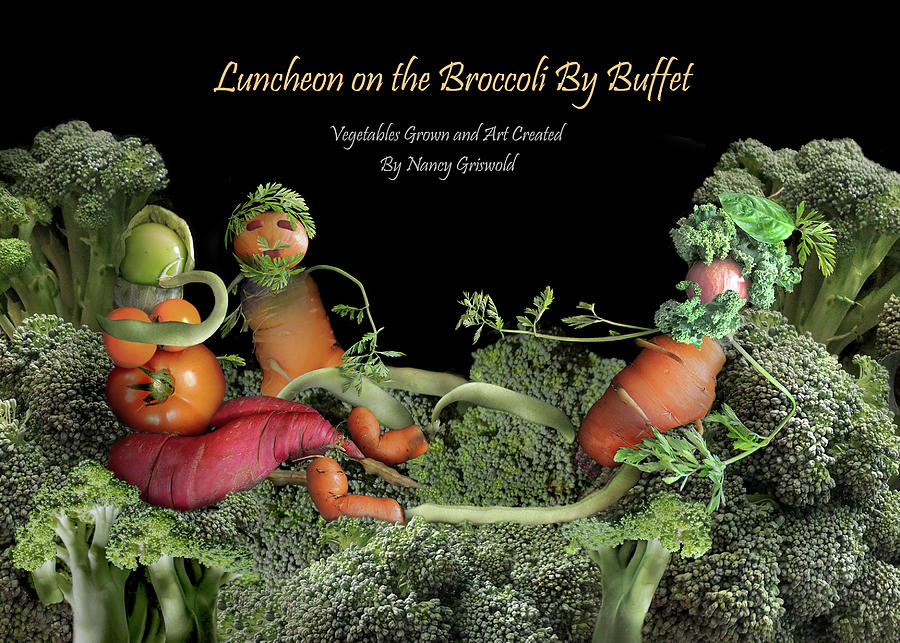 Luncheon on the Broccoli By Buffet  Photograph by Nancy Griswold