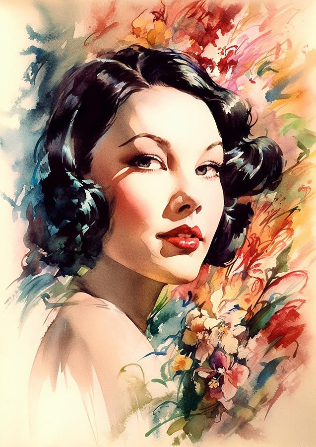 Lupe Velez Digital Art By Thuy Dinh Thi Fine Art America