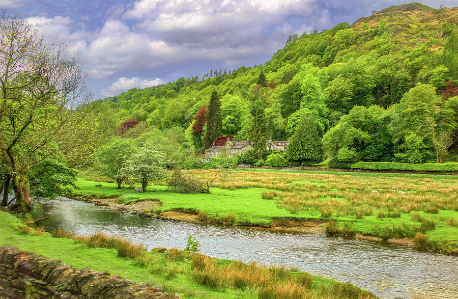 Luscious England Spring Photograph by Marcy Wielfaert