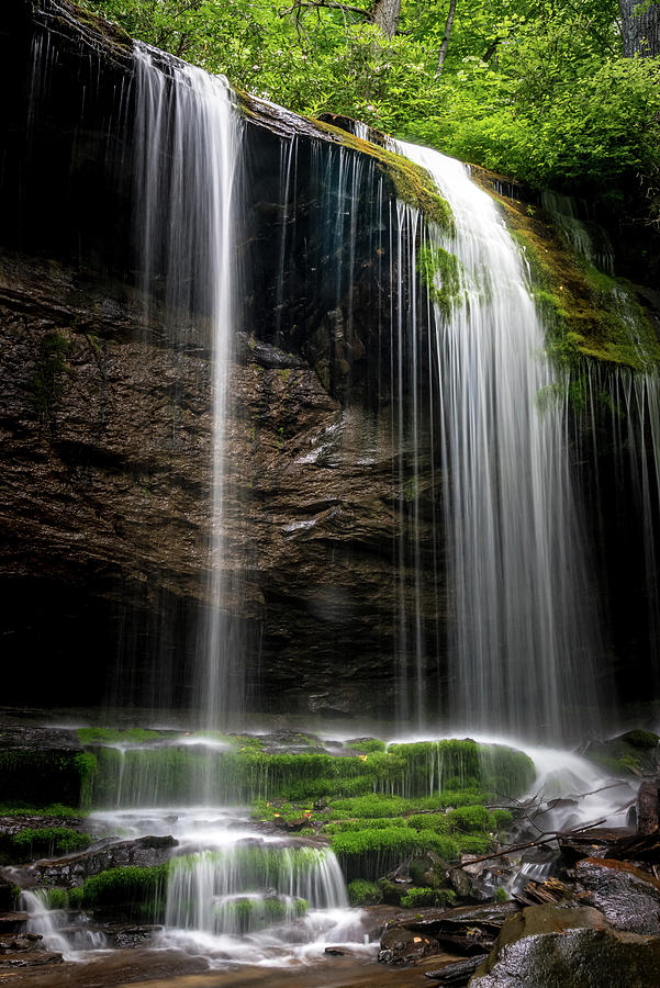 Lush Waterfall Photograph by Serge Skiba