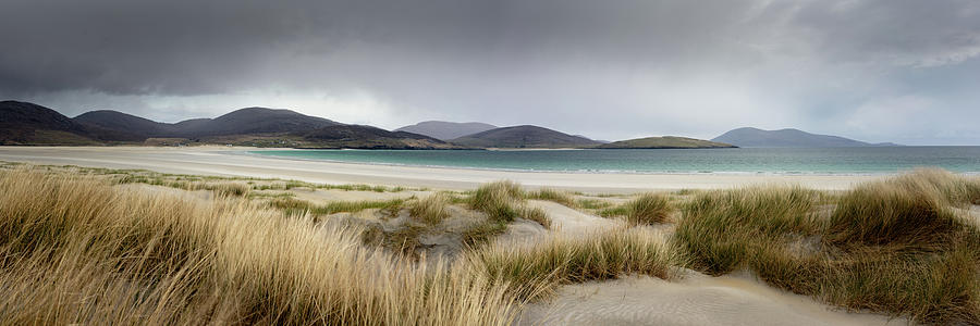 Luskentyre beach dunes isle of harris and lews outer hebrides Photograph by Sonny Ryse