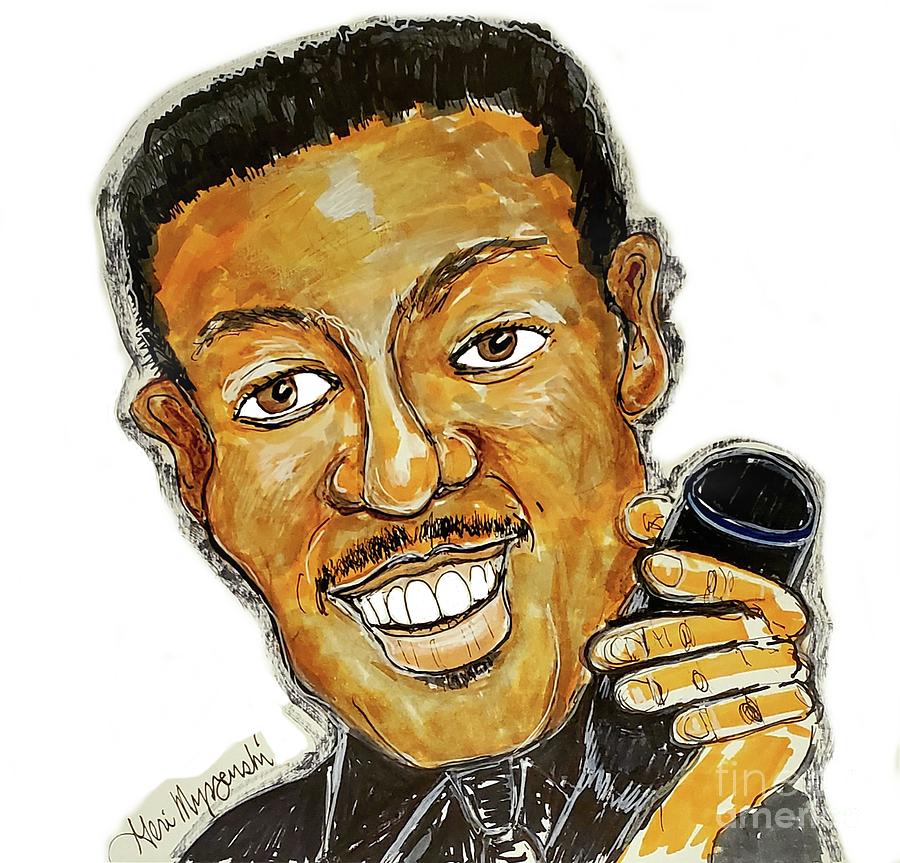 Luther Vandross Mixed Media by Geraldine Myszenski - Fine Art America