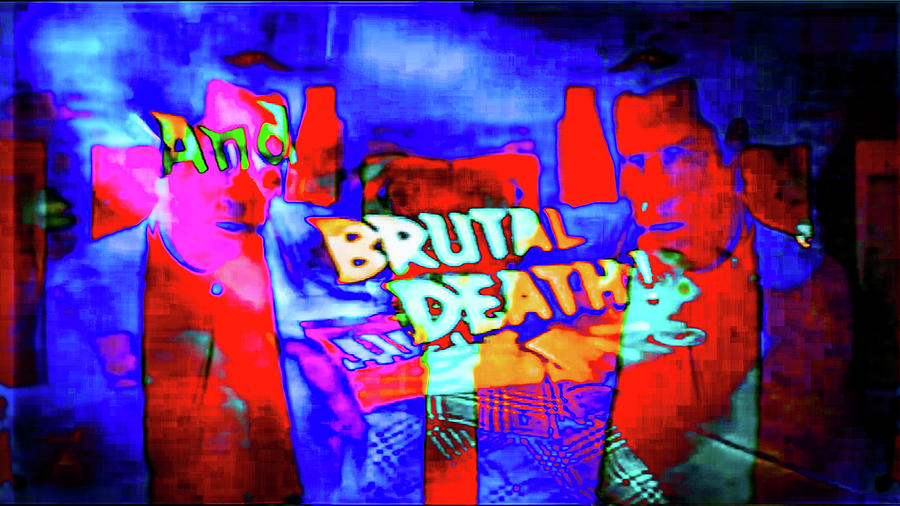 Luvinit Series Brutal Death Digital Art by Joe Michelli