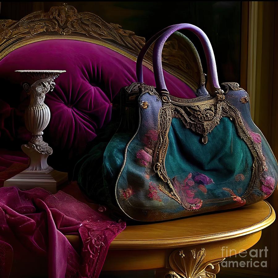 Pocketbook Painting - Luxe II by Mindy Sommers