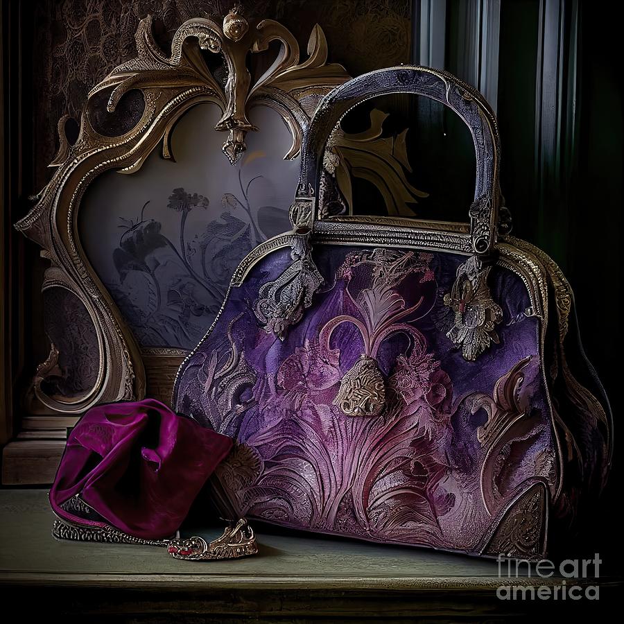 Pocketbook Painting - Luxe VI by Mindy Sommers