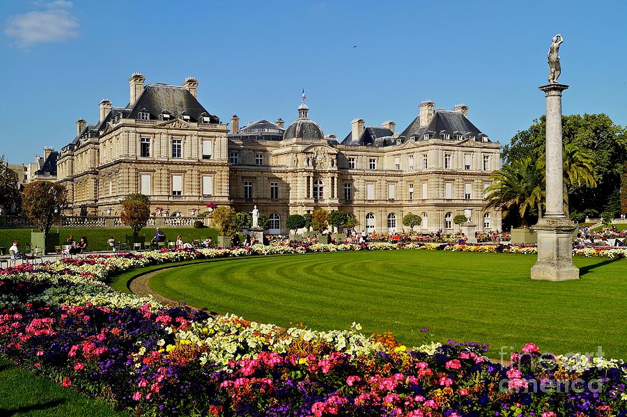 Luxembourg Gardens in Paris Photograph by Jennie Richards - Pixels