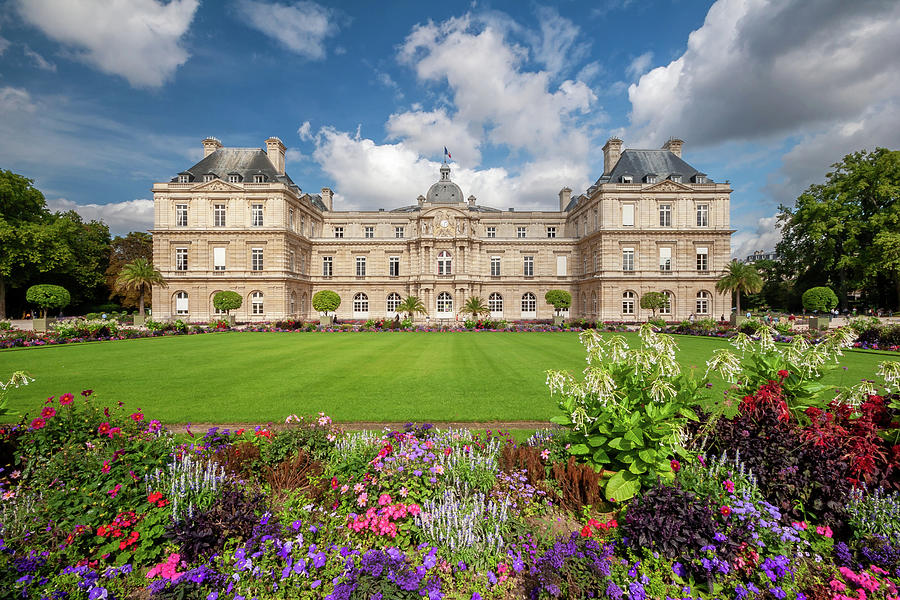 Luxembourg Gardens In Paris Photograph