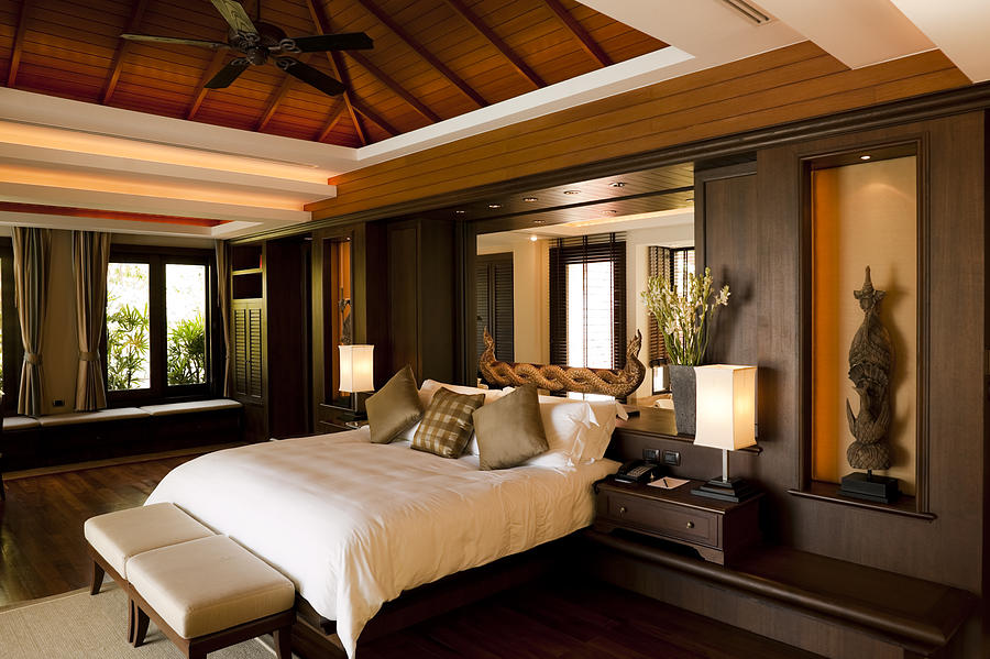Luxury Hotel Room Suite Villa Phuket Thailand Photograph by Laughingmango