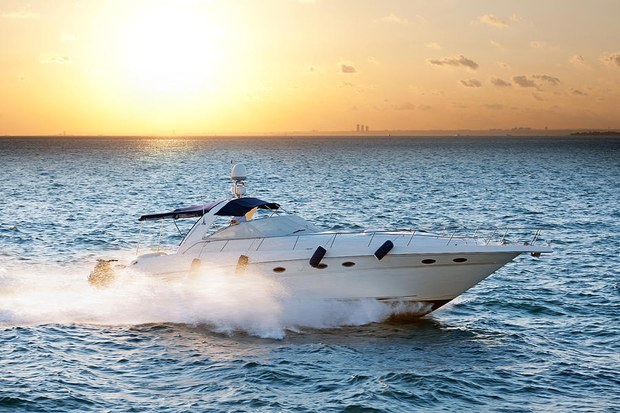 Luxury Speedboat Photograph by 101cats