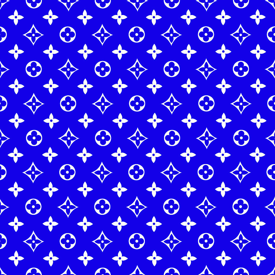 blue lv pattern