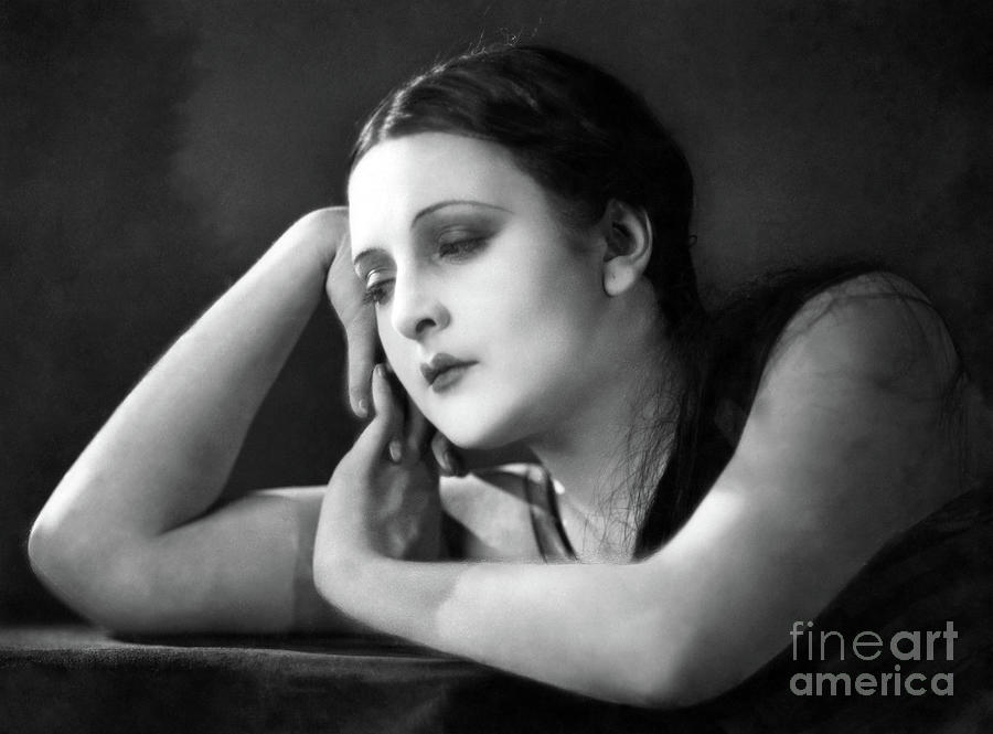 Lya de Putti - Silent Film Vamp Photograph by Sad Hill - Bizarre Los Angeles Archive