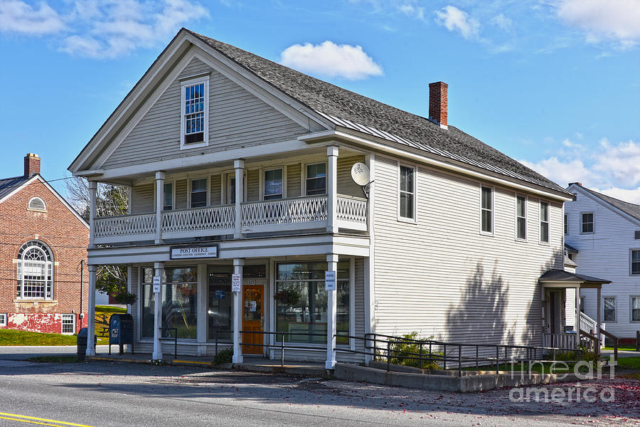 Lyndon Center Post Office, Vermont Photograph by Catherine Sherman