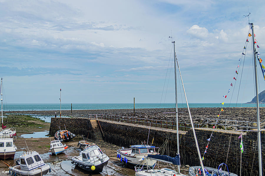 Lynmouth Harbour 2 Photograph by Steve Purnell