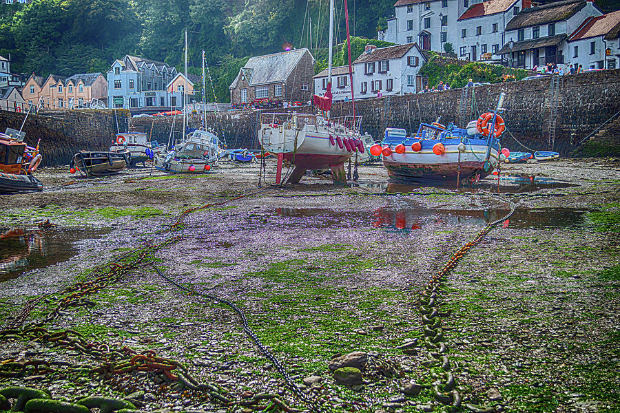 Lynmouth Harbour Photograph by Steve Purnell