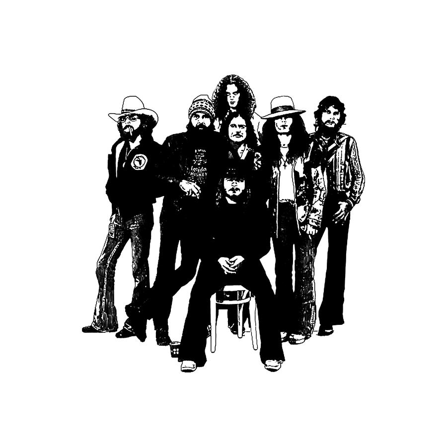 Lynyrd Skynyrd Digital Art by Lynyrd Skynyrd