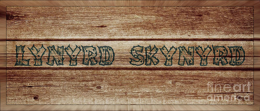 Lynyrd Skynyrd Rustic Photograph by Billy Knight