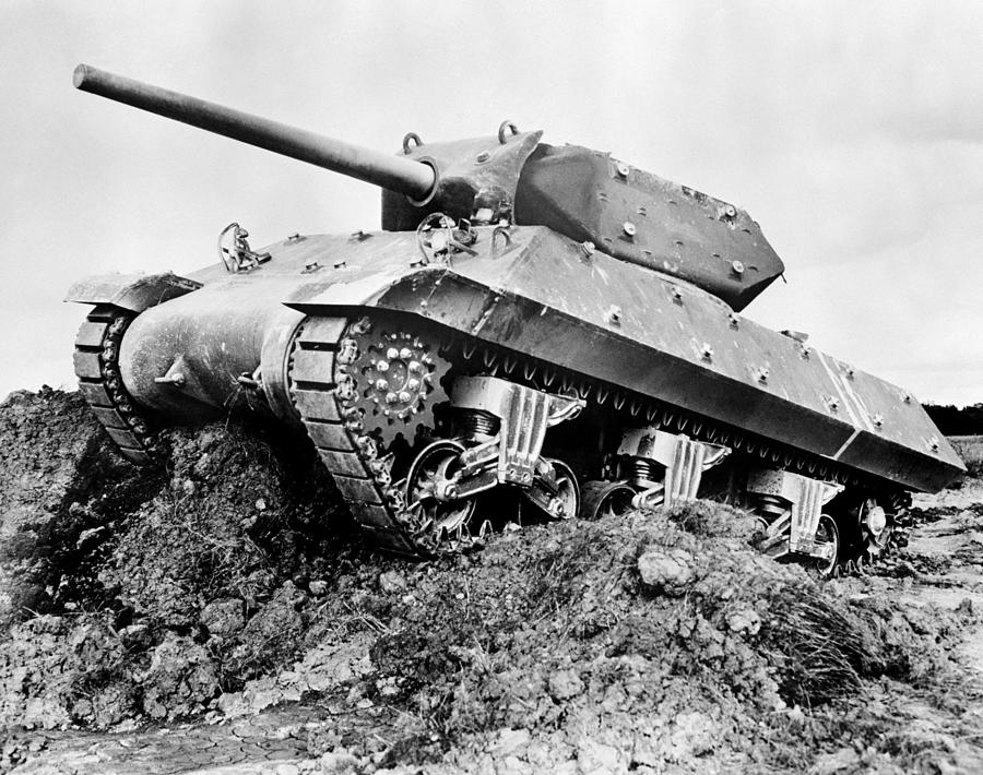 M-10 Tank Destroyer - World War Two 1943 Photograph by War Is Hell Store