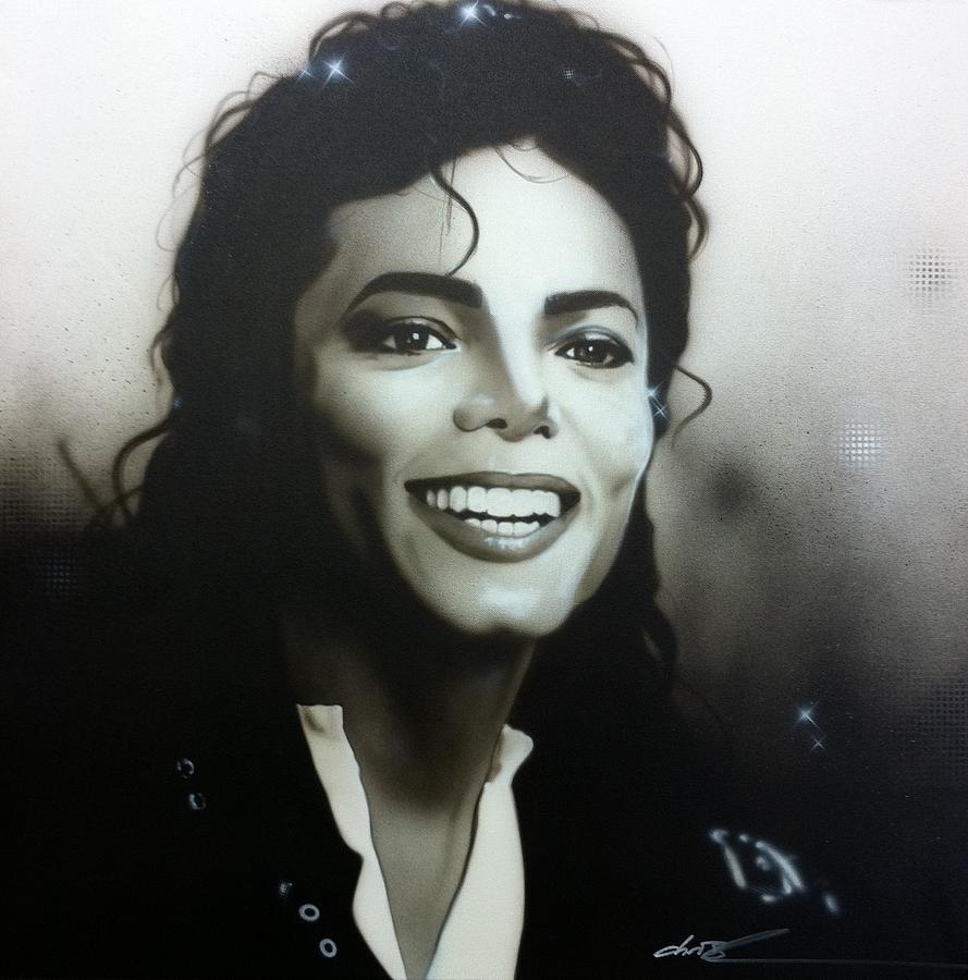 Michael Jackson Painting - M. J. by Christian Chapman Art Michael Jackson Painting - M. J. by Christian Chapman Art