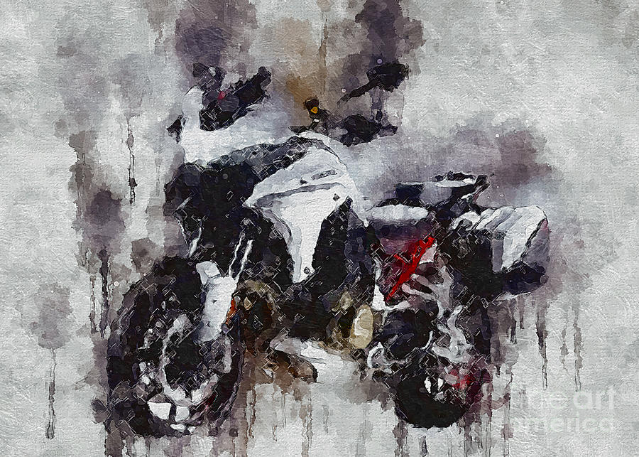 Bmw Motorcycle Travel Enduro F 700Gs Coffee Mug by Lisa Von - Fine Art  America